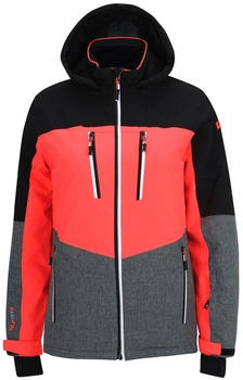 Killtec Funktionsjacke Kapuze und Schneefang pink