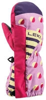 Leki 654803402-ORCHID-BERRY-EU 3, Leki Kinder Little Paw Handschuhe (Gr&ouml;&szlig;e 3, rosa)