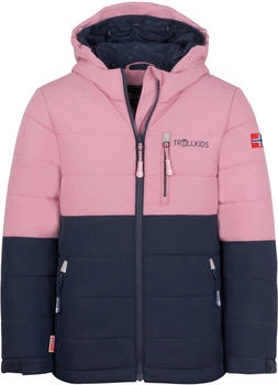 Trollkids Hemsedal Steppjacke Kinder mauve navy