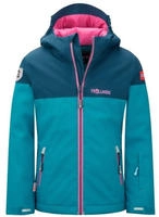 Trollkids Kinder Girls Hallingdal Jacke (T&uuml;rkis 116 Gr&ouml;&szlig;e)