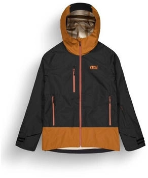 Picture Broader 3L Jacke schwarz schokolade