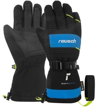 Reusch Maxim GORE-TEX Handschuhe schwarz brilliantblau safetyyellow