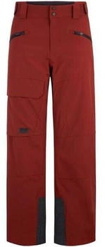 Ziener Rappold Skihose rot braun