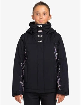 Roxy Girl's Galaxy Jacket Skijacke schwarz TrueBlackLluviaRG