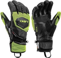 LEKI 654802301105, LEKI WCR Venom GS 3D black-ice lemon 10.5 Herren