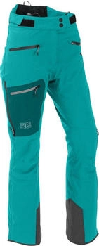 Maul Skihose Schneeflocke türkis