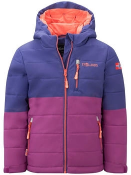 Trollkids Hemsedal Snow Jacket XT Skijacke lila pink rot