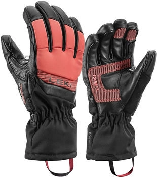 Leki Griffin Base 3D Handschuhe schwarz rose