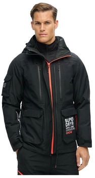 Superdry Ski Ultimate Rescue Kapuzenjacke pechschwarz