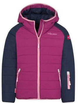 Trollkids Hafjell Snow Jacket Pro Skijacke lila navy mauve
