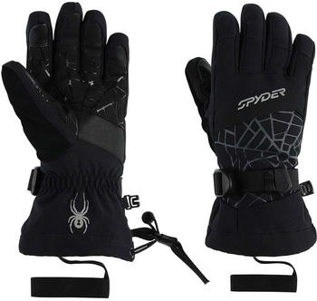 Spyder Kinder Skihandschuhe Overweb schwarz
