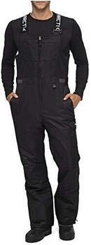 Arctix Avalanche Athletic Fit isolierte Latzhose schwarz