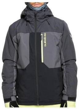 Quiksilver Dawson Skijacke grau schwarz
