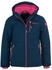 Trollkids Hemsedal XT Ski- und Winterjacke marineblau magenta