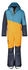 Trollkids Hallingdal Schneeanzug blau mango schwarz