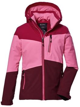 Killtec Funktionsjacke Kapuze Outdoorjacke wasserdicht KOW GRLS JCKT pink
