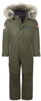 Trollkids Kirkenes Schneeanzug oliv navy