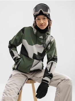 Siroko Softshell-Ski- Snowboardjacke 'W1-W' khaki