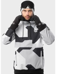 Siroko Wintersport Snowboardjacke W1 Tibet grau schwarz