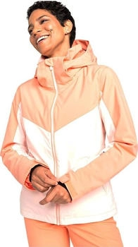 Roxy Free Jet Kapuzenjacke orange weiß