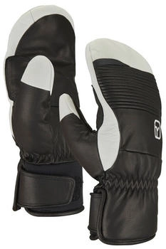 Ortovox Full Leather Mitten schwarz raven