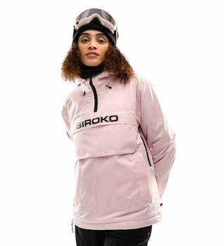 Siroko snowboardjacke Flims rosa