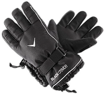 Black Crevice Skihandschuhe Microfleece schwarz BCR077234