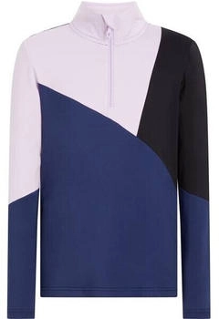 McKinley Rolli Ki -Funktions-Shirt Ikay II J 426700 navy lila schwarz