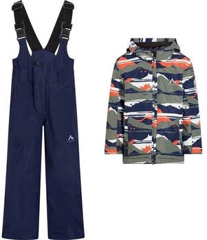 McKinley Kinder Anzug Timber II Ray II 294413 aop navy dark navy