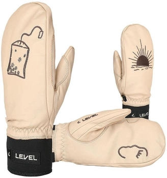 Level Joy Fäustlinge beige