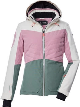 Killtec Skijacke Funktionsjacke abzippbarer Kapuze und Schneefang KSW WMN SKI JCKT rosenholz