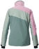 Killtec Skijacke KSW WMN Wind- und wasserdicht atmungsaktiv Colourblock-Design PFAs-frei graugrün