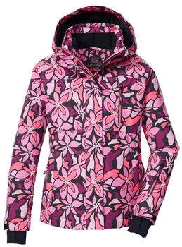 Killtec Mädchen Skijacke Funktionsjacke KSW 211 dunkelstein AOP