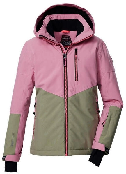 killtec Mädchen Skijacke/Funktionsjacke mit Kapuze und Schneefang