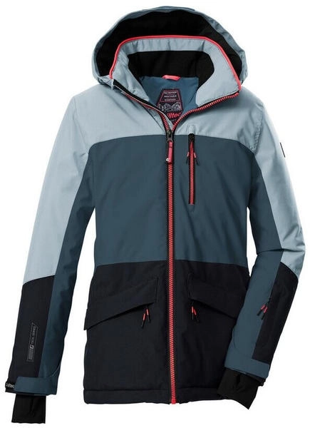 killtec Mädchen Skijacke/Funktionsjacke mit Kapuze und Schneefang