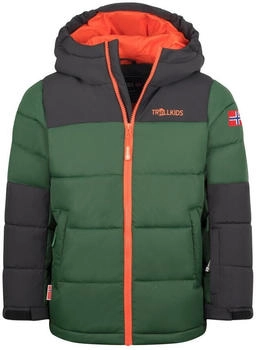 Trollkids Narvik Jacket Pro Winterjacke bunt waldgrün dunkelblau