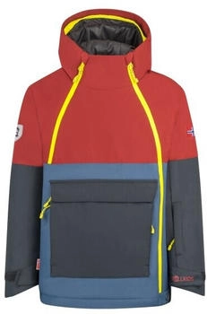 Trollkids Eikedalen Jacke Kinder blau rot blau grün