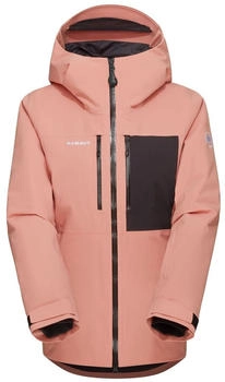 Mammut Stoney Hardshell Hooded Jacket Damen vin schwarz 3808