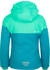 Trollkids Girl's Hallingdal Jacket Winterjacket lightpetrol/dark mint/white