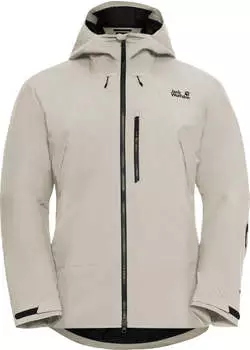 Jack Wolfskin Flowline Pro 2L Ins Jacket Men Wasserdichte Skijacke Herren beige pale sand (A64887)