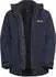 Jack Wolfskin Flowline 3in1 Jacket Men 3-in-1 Jacke Skijacke mit RECCO Ortungssystem Herren blue midnight sky (A65410)