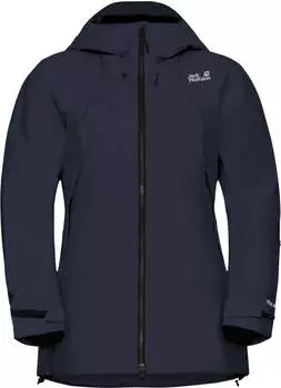 Jack Wolfskin Flowline Pro 2L Ins Jacket Women Wasserdichte Skijacke Damen blue midnight sky (A64888)