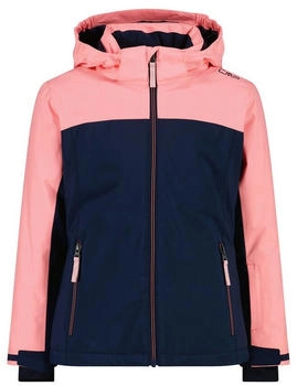 CMP Girl's Jacket Snaps Hood Twill (43640329) BlueInk/Lotus