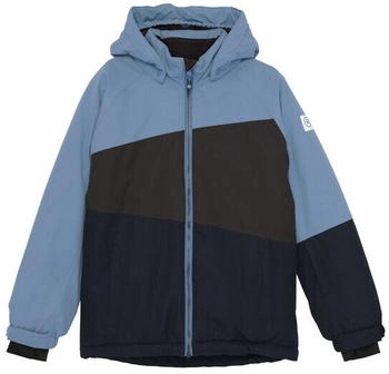 Color Kids COSki Jacket Colorblock blau hellblau dunkelblau braun