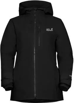 Jack Wolfskin Flowline 3in1 Jacket Women 3-in-1 Jacke Skijacke mit RECCO Ortungssystem black (A65411)