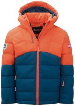 Trollkids Gryllefjord Skijacke Kinder deep orange