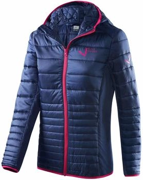 Black Crevice Hybridjacke blau pink