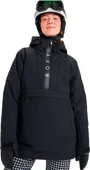 Roxy Radiant Lines Overhead 15K Snowboardjacke schwarz