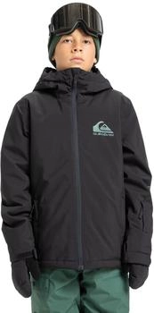 Quiksilver Snow-Jacke MISSION schwarz weiß