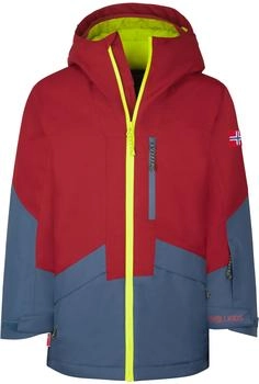 Trollkids Kongsberg Jacke Kinder Winterjacke rot blau gr&uuml;n